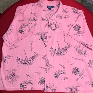 Ralph Lauren 4X Big Hawaiian Shirt